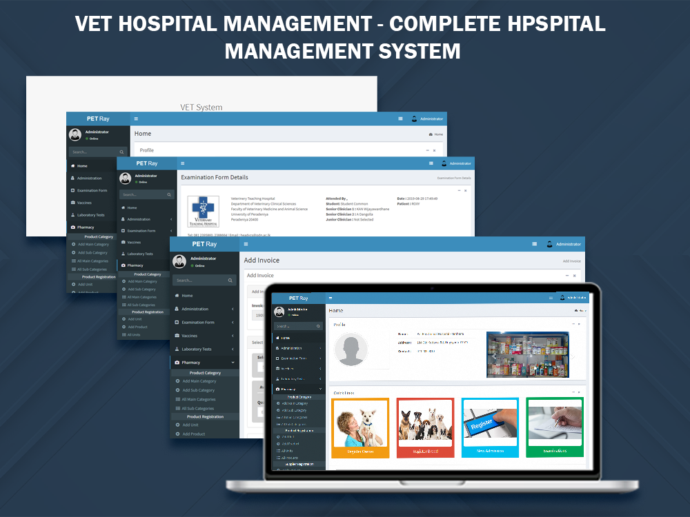 Vet hospital management platform